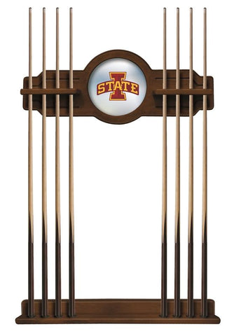 Iowa State Cue Rack In Chardonnay Finish