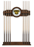 Iowa Cue Rack In Chardonnay Finish