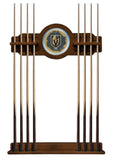 Vegas Golden Knights Cue Rack In Chardonnay Finish