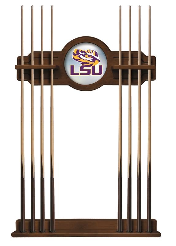 Louisiana State Cue Rack In Chardonnay Finish