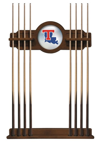 Louisiana Tech Cue Rack In Chardonnay Finish