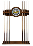 Michigan Tech Cue Rack In Chardonnay Finish