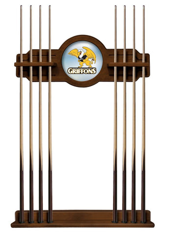 Missouri Western State Cue Rack In Chardonnay Finish