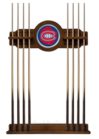 Montreal Canadiens Cue Rack In Chardonnay Finish