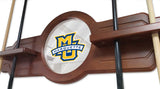 Marquette Cue Rack In Chardonnay Finish