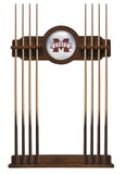 Mississippi State Cue Rack In Chardonnay Finish