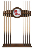 Ole' Miss Cue Rack In Chardonnay Finish