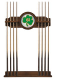 Notre Dame (shamrock) Cue Rack In Chardonnay Finish