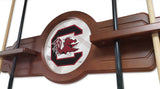 South Carolina Cue Rack In Chardonnay Finish