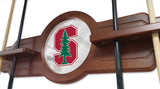 Stanford Cue Rack In Chardonnay Finish