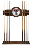 Texas Tech Cue Rack In Chardonnay Finish