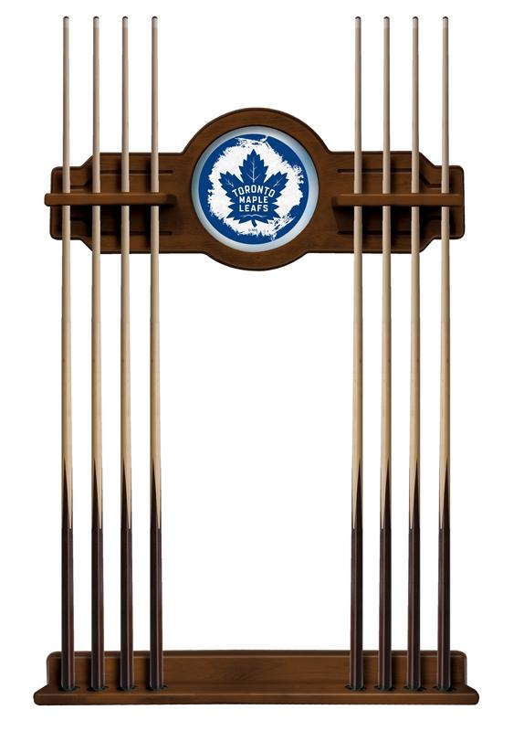 Toronto Maple Leafs Cue Rack In Chardonnay Finish