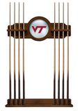 Virginia Tech Cue Rack In Chardonnay Finish