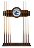 Vancouver Canucks Cue Rack In Chardonnay Finish