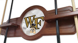 Wake Forest Cue Rack In Chardonnay Finish