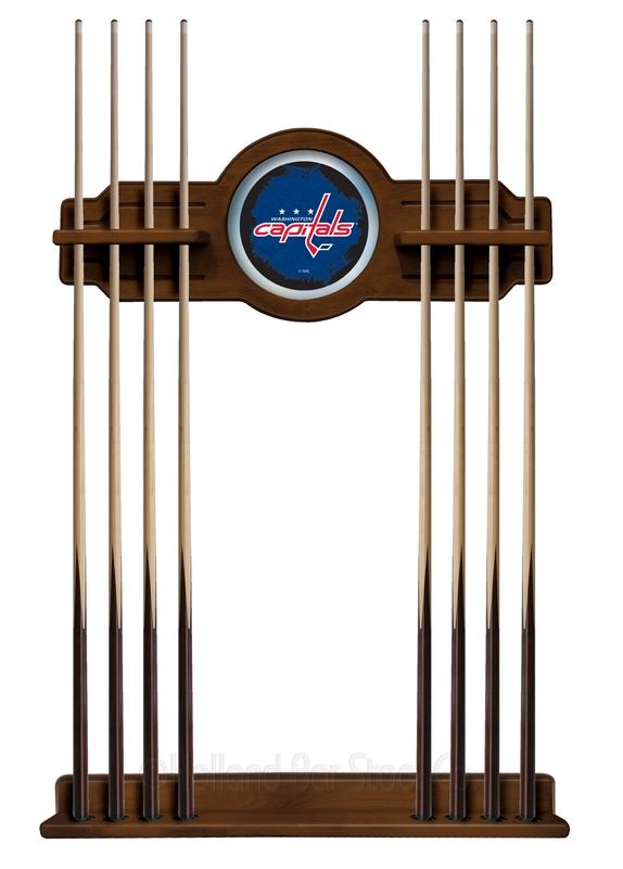 Washington Capitals Cue Rack In Chardonnay Finish