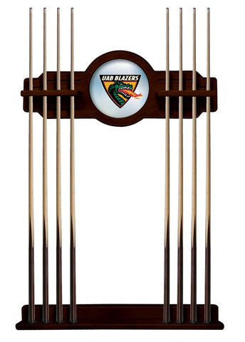 Uab Cue Rack In English Tudor Finish