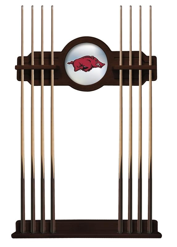 Arkansas Cue Rack In English Tudor Finish