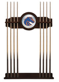 Boise State Cue Rack In English Tudor Finish