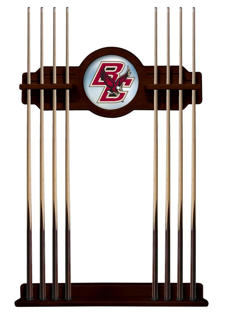 Boston College Cue Rack In English Tudor Finish