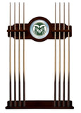 Colorado State Cue Rack In English Tudor Finish