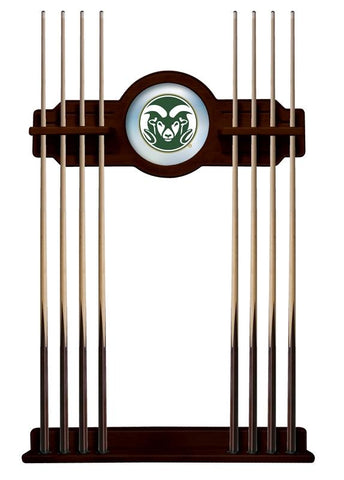 Colorado State Cue Rack In English Tudor Finish