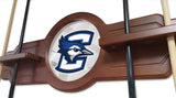 Creighton Cue Rack In English Tudor Finish