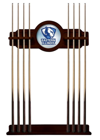 Eastern Illinois Cue Rack In English Tudor Finish