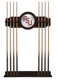 Florida State (script) Cue Rack In English Tudor Finish