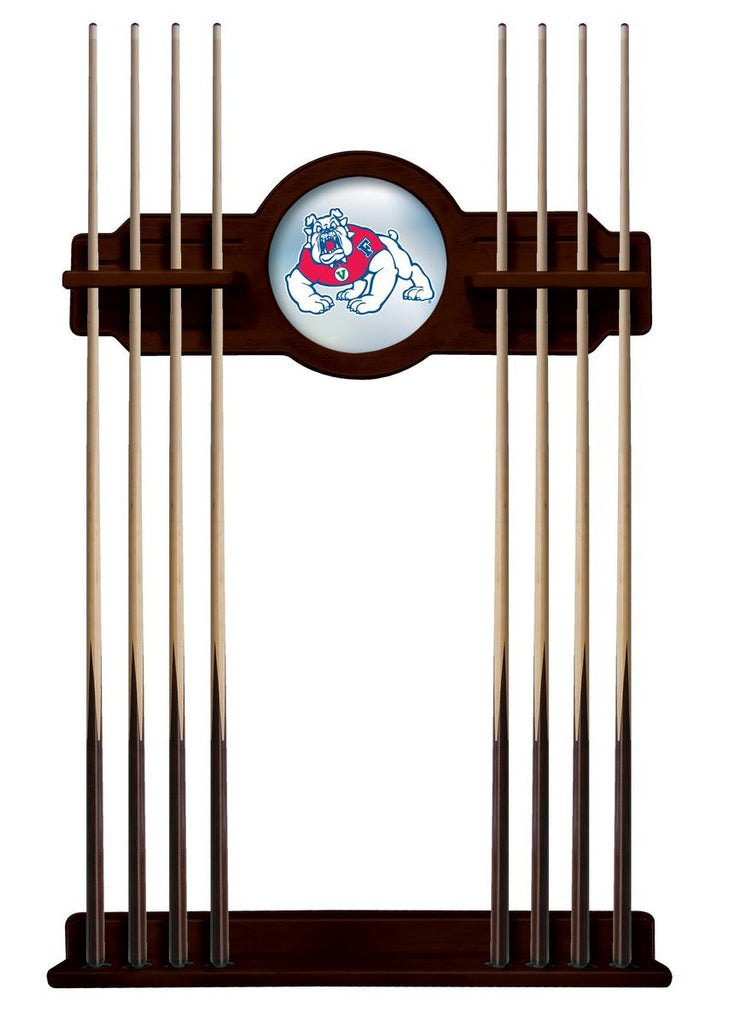 Fresno State Cue Rack In English Tudor Finish