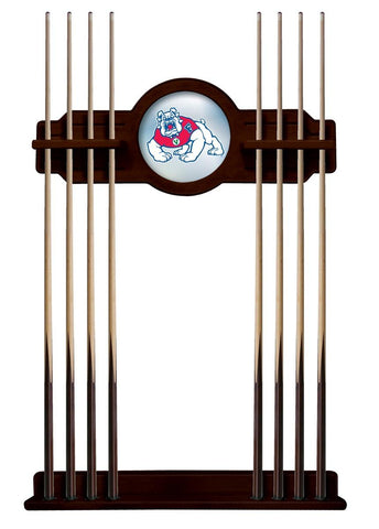 Fresno State Cue Rack In English Tudor Finish