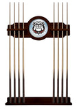 Georgia "bulldog" Cue Rack In English Tudor Finish