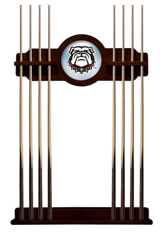 Georgia "bulldog" Cue Rack In English Tudor Finish