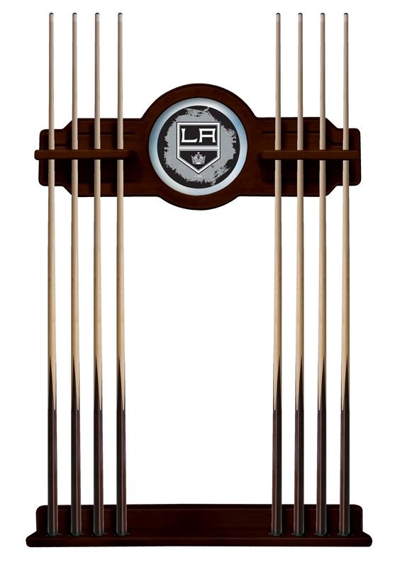 Los Angeles Kings Cue Rack In English Tudor Finish