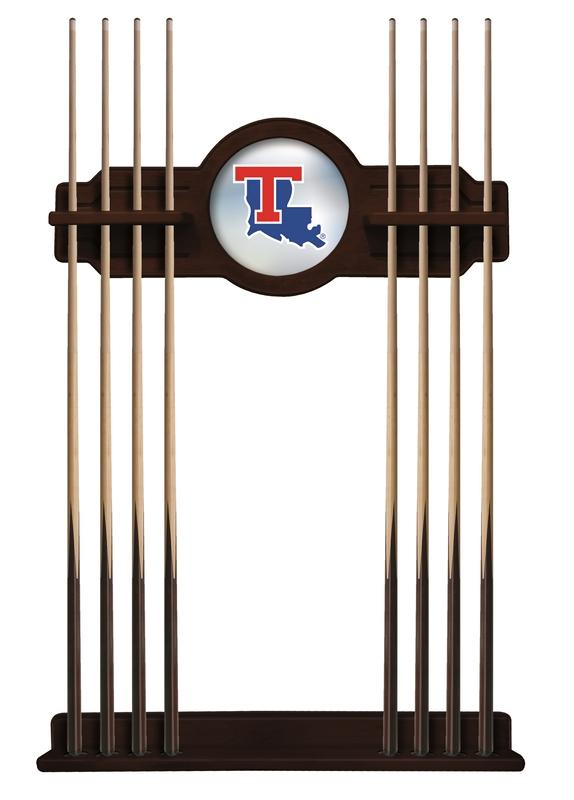 Louisiana Tech Cue Rack In English Tudor Finish