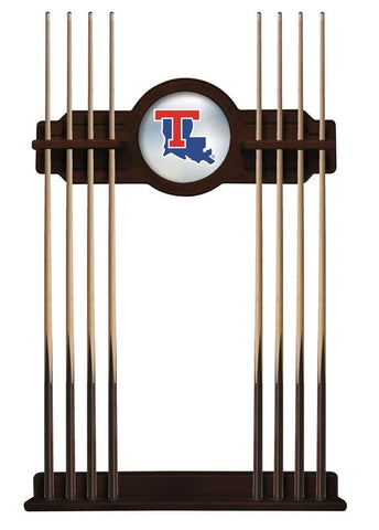 Louisiana Tech Cue Rack In English Tudor Finish