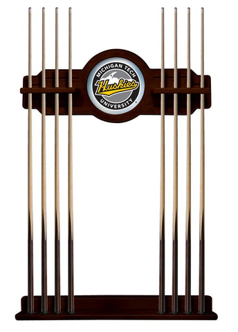 Michigan Tech Cue Rack In English Tudor Finish