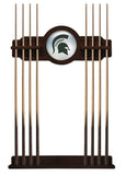 Michigan State Cue Rack In English Tudor Finish