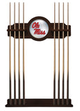 Ole' Miss Cue Rack In English Tudor Finish