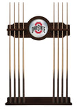 Ohio State Cue Rack In English Tudor Finish