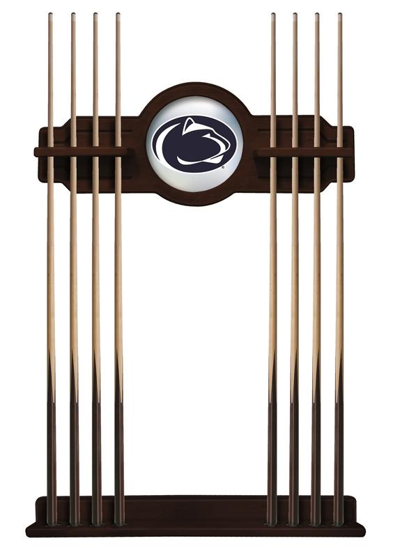 Penn State Cue Rack In English Tudor Finish