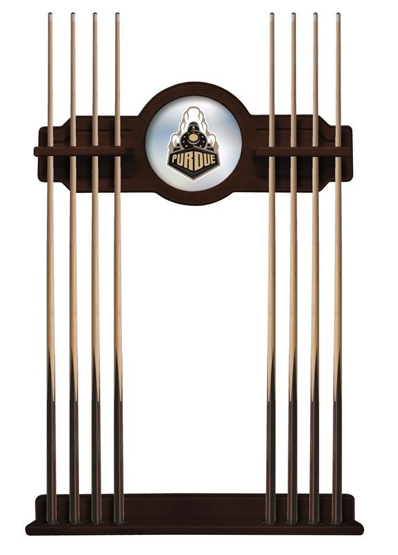 Purdue Cue Rack In English Tudor Finish