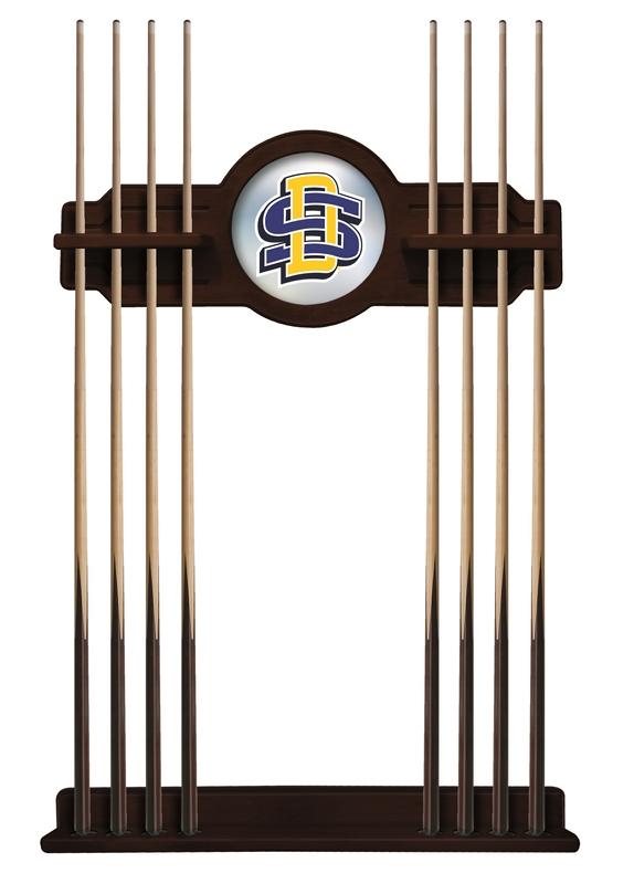 South Dakota State Cue Rack In English Tudor Finish