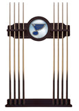 St Louis Blues Cue Rack In English Tudor Finish