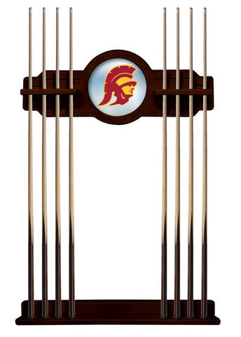 Usc Trojans Cue Rack In English Tudor Finish