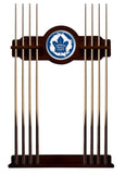 Toronto Maple Leafs Cue Rack In English Tudor Finish