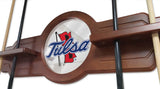 Tulsa Cue Rack In English Tudor Finish