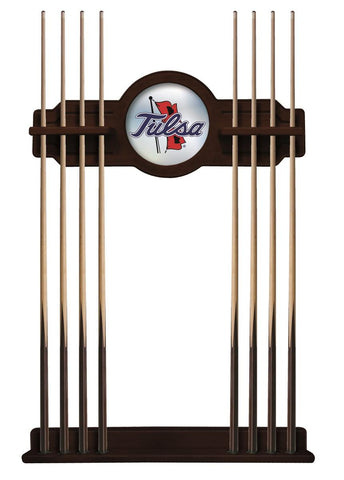 Tulsa Cue Rack In English Tudor Finish