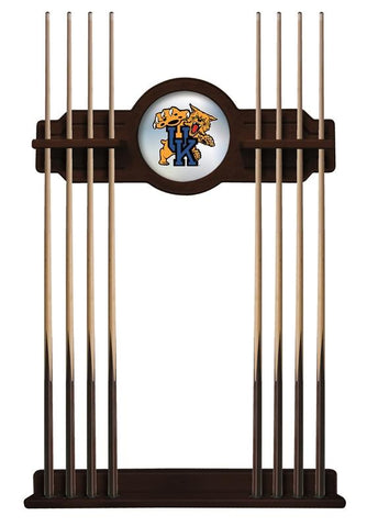 Kentucky "wildcat" Cue Rack In English Tudor Finish