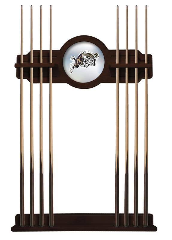 Us Naval Academy (navy) Cue Rack In English Tudor Finish